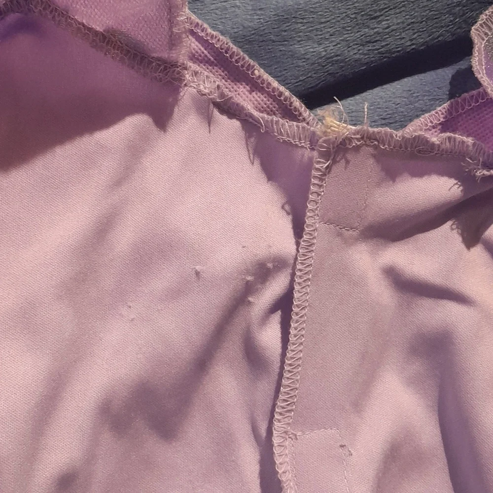 Wicked's "The Good Witch" Purple 3 Layer Glitter Princess Costume Dress - Picture 7 of 13